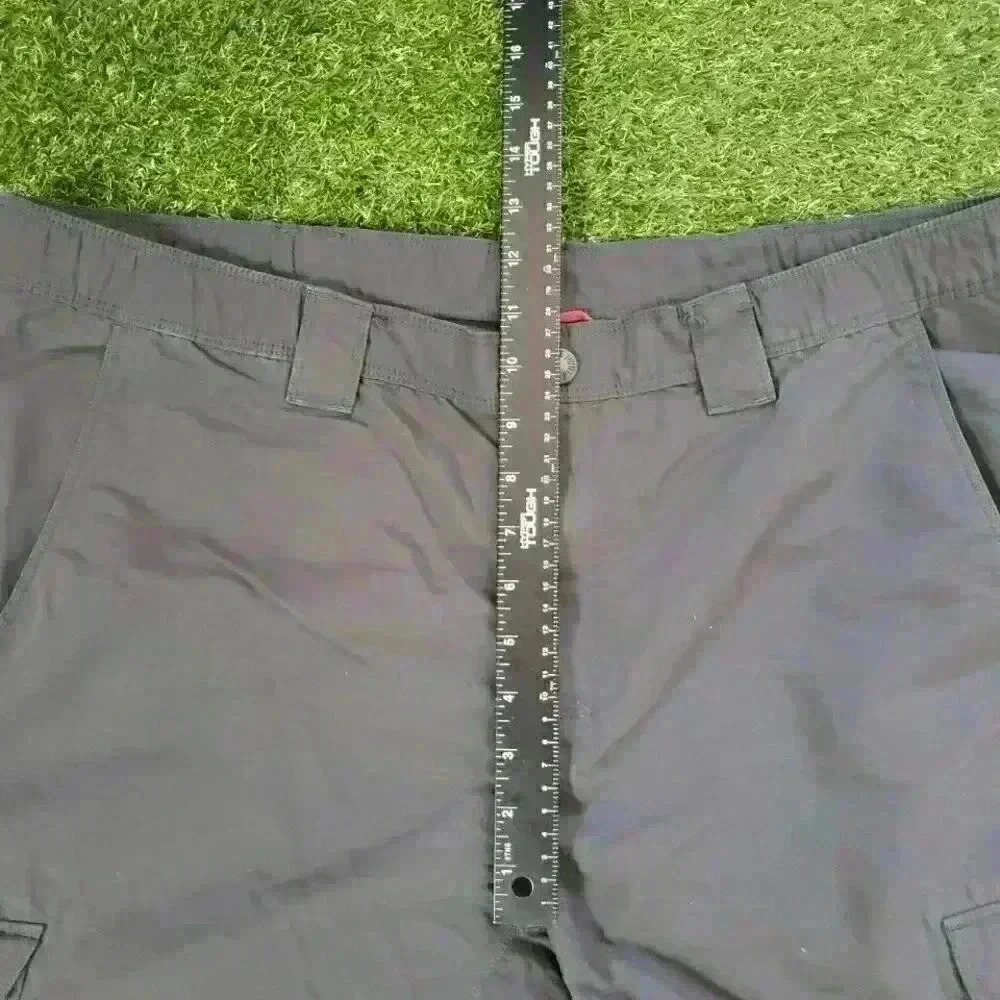 TNF The North Face Cargo Shorts Mens Large Size Large Gray Pockets - Picture 9 of 10